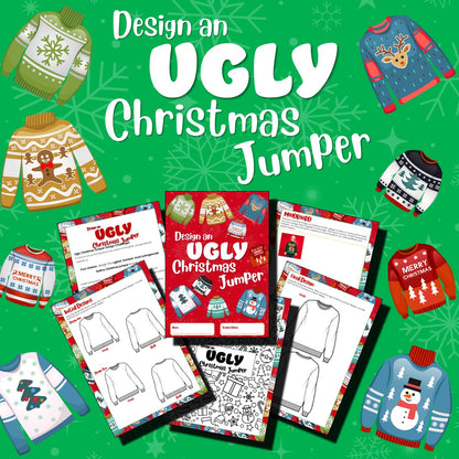 Ugly Christmas Jumper Design Challenge – Festive Textiles Design Project (Stage 4–5, NSW Syllabus)