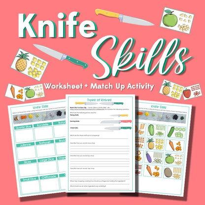 Knife Skills Matchup Activity
