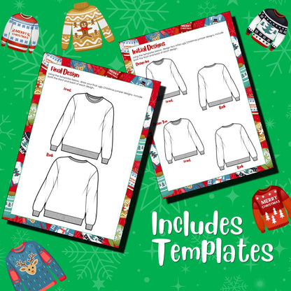 Ugly Christmas Jumper Design Challenge – Festive Textiles Design Project (Stage 4–5, NSW Syllabus)