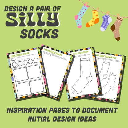 Design A Pair of Silly Socks | Technology Mandatory | Design Challenge | Year 7 and 8